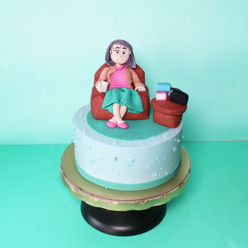 Grandma-Theme-Cake